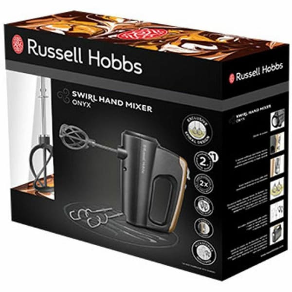Batteur RUSSELL HOBBS Noir Gold 350W (25890-56) Batteur RUSSELL HOBBS Noir Gold 350W (25890-56)